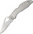 Byrd BY04P2 Meadowlark2 Stainless Handle Plain Edge by Spyderco