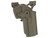 Matrix Hardshell Adjustable Holster for M9 Series Pistols Airsoft Pistols - Flat Dark Earth (Mount: MOLLE Attachment)