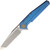 Framelock  Blue  SW/Satin