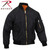 Rothco Lightweight MA-1 Flight Jacket - Black