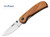 FOX 1495 Olive Wood 1495 Folding Knife 440C