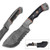 Timber Wolf Damascus Steel Hunting Cleaver, Micarta Handle