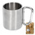 Trailblazer Stainless Steel Mug With Carabiner