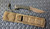 Spartan Blades Nyx FDE - Tan MOLLE Sheath - Green Micarta