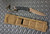 Spartan Blades Ares FDE /w Tan MOLLE Sheath - Black Micarta