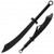 Cold Steel 97TCHS Chinese War Sword Machete - Braided Handle