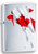 Zippo Canada Moose Brushed Chrome