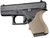 Hogue HandAll Beavertail Handgun Grip Sleeve (Color: Dark Earth / Model: Glock 42, 43 )