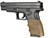 Hogue HandAll Hybrid Handgun Grip Sleeve (Color: Flat Dark Earth / Model: Springfield XD9 9MM, 40S&W, 357SIG )