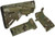 Dytac Furniture Kit w/ Long Grip for M4 and M16 Airsoft AEG Rifles (Color: Multicam)