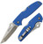 Cold Steel 54T Khan Folding Knife AUS8A - Blue G10