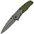 CNM Bio-Hazard Assisted Opening Linerlock - Green