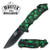 Master A001GNSC Green Skulls Folder