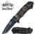 Master A009TN Tanto Tan Skulls Camo Assisted Open