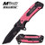 MTech A857PK Tanto Pink Aluminum Handle Assisted