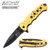 MTech A874GD Ballistic Gold Partially Serrated