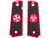 Angel Custom CNC Machined Tac-Glove Universal Grips for 1911 Series Airsoft Pistols (Color: Red / Biohazard)