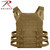 Rothco Lightweight Armor Plate Carrier Vest - Coyote Brown