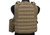 Avengers MOD-II Quick Release Body Armor Vest - Coyote Brown