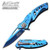 Mtech MTA917BL Folding Knife Assisted Opening