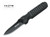 Fox Italy FX446B FKMD Predator II Black N690 Folding Knife
