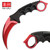 United Honshu Karambit Red w/ Shoulder Harness - Red