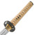 Shinwa Inari Katana with Natural Wooden Scabbard, Sword Bag - Full Tang 1045 High Carbon Steel