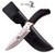 Elk Ridge ER554BW Fixed Blade w/Leather Sheath