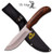 Elk Ridge ER543WD Bushcraft Brown Pakkawood