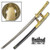 United Black Kogane Dynasty Forged Tachi Sword Damascus