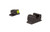 Trijicon Beretta PX4 HD Night Sight Set - Yellow Front Outline