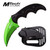 MTech 2063GN Mini Karambit Green Blade, Serrated