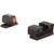 Trijicon HD Night Sight Set with Orange Front Outline — for Sig Sauer .40S&W, .45ACP