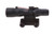 Trijicon 3x30 Compact ACOG Scope, Dual Illuminated Red Crosshair .308/168gr. Winchester Ballistic Reticle w/ Colt Knob Thumbscrew Mount