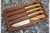 Lion Steel 9001SUL 4 Piece Olive Wood Steak Set