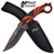 MTech Xtreme 8138OR Ringed 5" Fixed Blade Orange