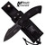 MTech Xtreme MX8133BK Fixed Blade w/Nylon Sheath