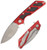 Microtech 1537RD D.O.C. Death on Contact Red Beadblasted - Elmax