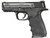 Hogue Handall Hybrid Grip Sleeve (Color: Black / Model: S&W M&P 9MM, 40S&W, 357SIG)