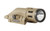 InForce WML Weapon Mounted Multifunction White LED Tactical Light (Color: Flat Dark Earth / 400 Lumen / White & IR )