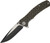 WE Knife Blitz Tan/Black Folding Knife, VG10, WE711D
