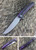 WE Knife 704CFA Flipper M390 Titanium Purple & Carbon Fiber