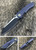 We Knife 620C Blue Titanium Framelock, M390 Black Satin