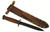 OKC 8155 Mark III Trench Knife w/ Brown Leather Sheath