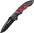 Schrade 503RB Sure-Lock Folder, Black & Red