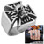 Skull Chopper Men's Stainless Steel Ring - Size 9