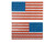 Matrix IR Reflective United States PVC Flag Patch Set (Full Color)