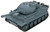 1:26 Scale RC Battle Tank - Tiger (Gun Metal Grey)