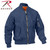 Rothco Lightweight MA-1 Flight Jacket - Navy Blue