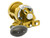 Avet SX 6/4 MCG Raptor 2-Speed Lever Drag Casting Reel (Color: Gold)